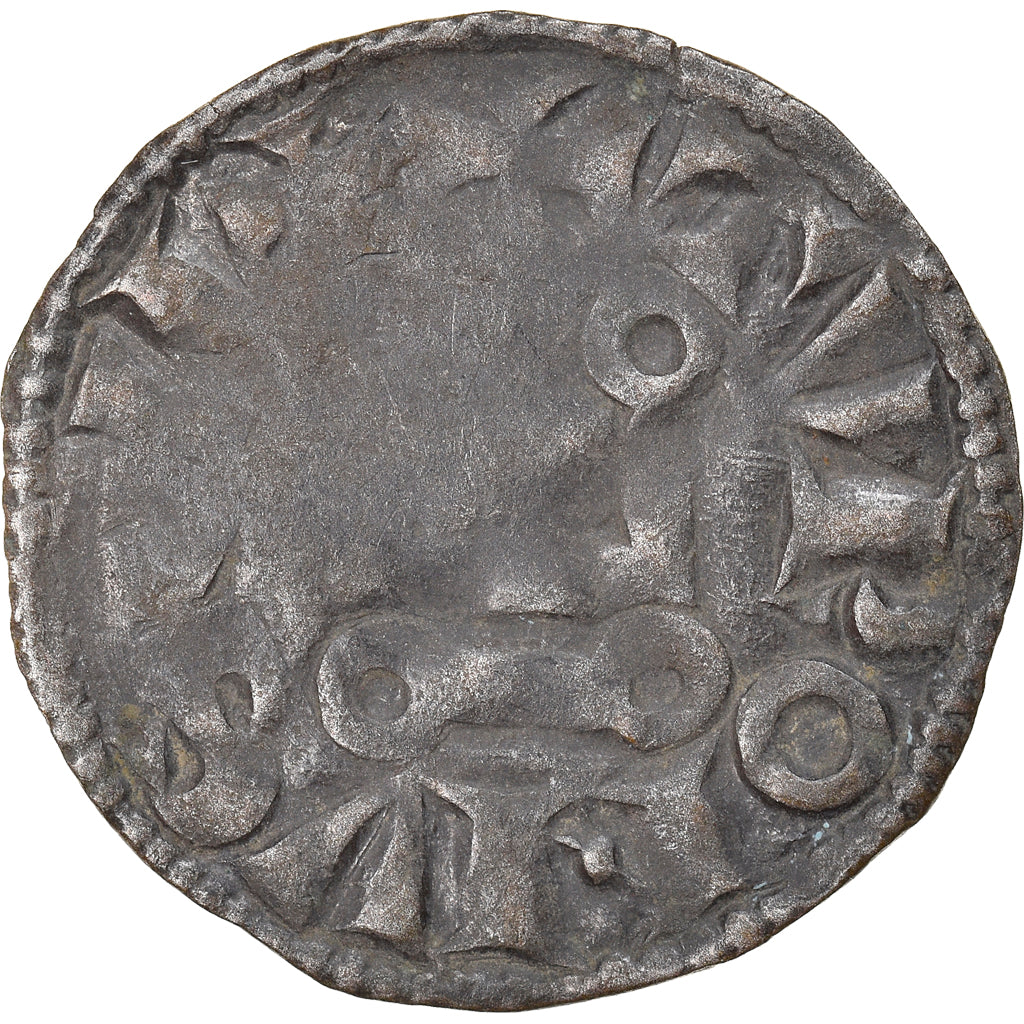 Münze, Frankreich, Louis VIII-IX, Denier Tournois, S, Billon, Duplessy:188