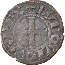 Münze, Frankreich, Louis VIII-IX, Denier Tournois, S+, Billon, Duplessy:188