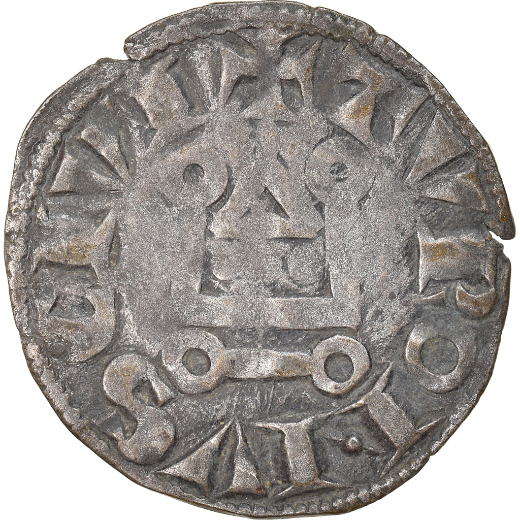 Münze, Frankreich, Louis VIII-IX, Denier Tournois, S+, Billon, Duplessy:188