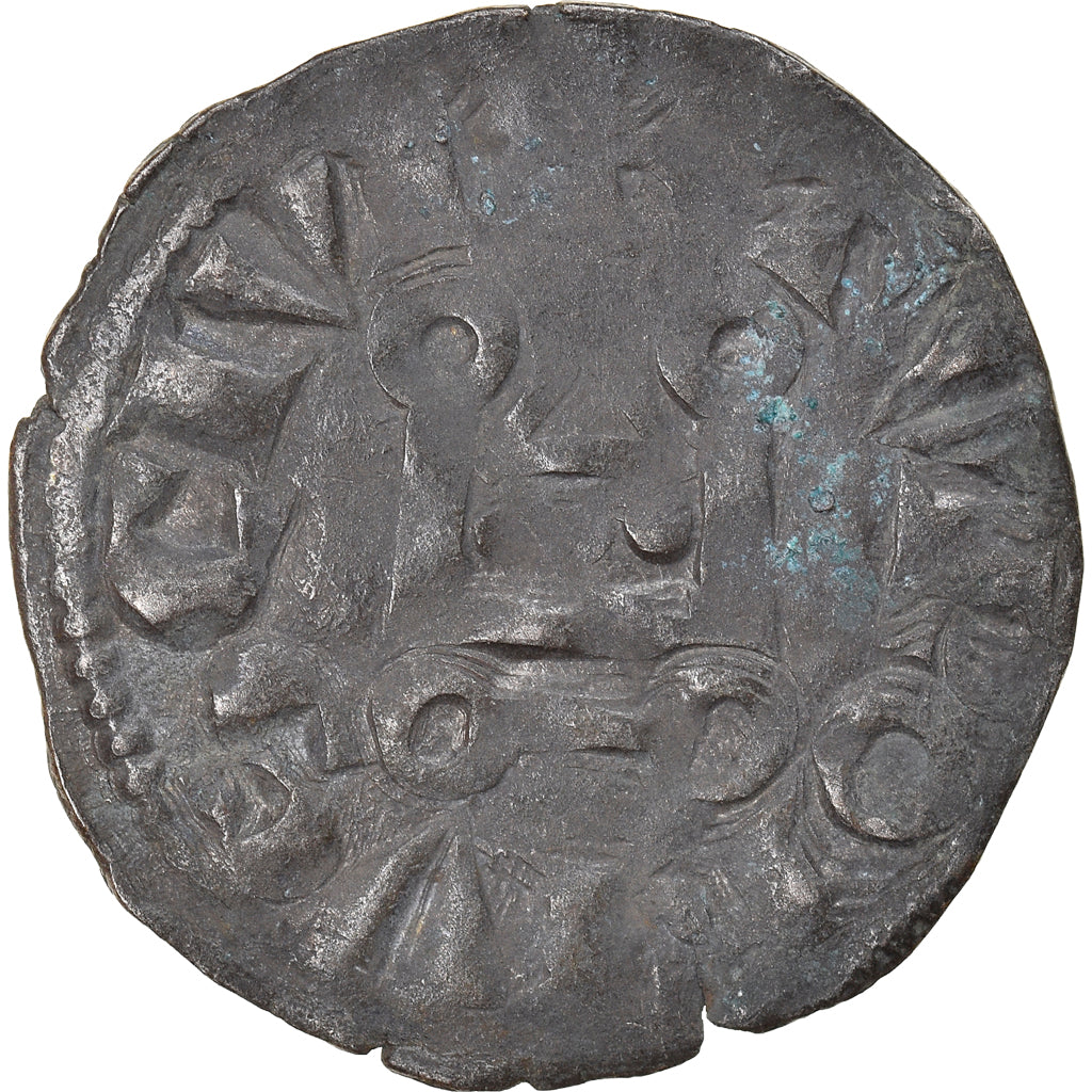 Monnaie, France, Louis VIII-IX, Denier Tournois, TB+, Billon, Duplessy:188
