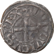 Moneta, Francia, Louis VIII-IX, Denier Tournois, MB+, Biglione, Duplessy:188