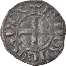 Münze, Frankreich, Louis VIII-IX, Denier Tournois, SS, Billon, Duplessy:188
