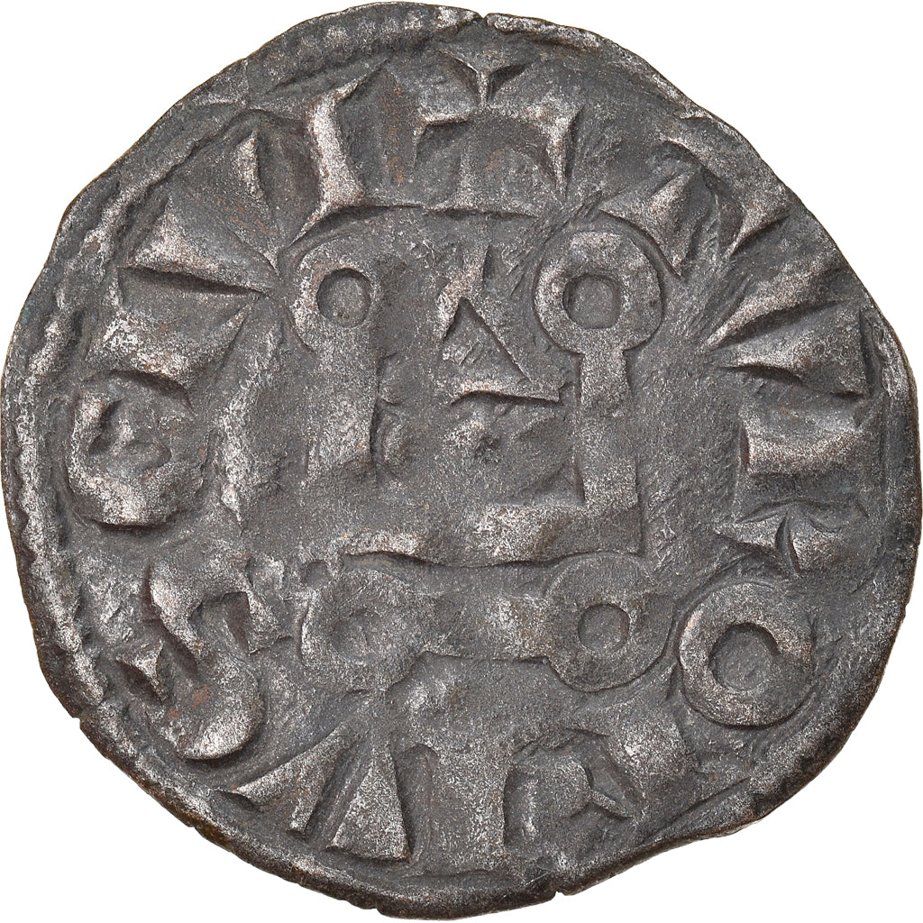 Münze, Frankreich, Louis VIII-IX, Denier Tournois, SS, Billon, Duplessy:188