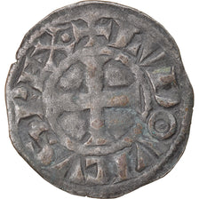 Moneda, Francia, Louis VIII-IX, Denier Tournois, MBC, Vellón, Duplessy:188