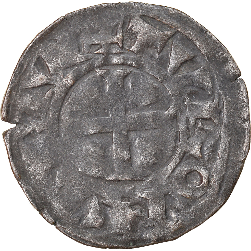 Coin, France, Touraine, Denarius, Saint-Martin de Tours, VF(20-25), Silver