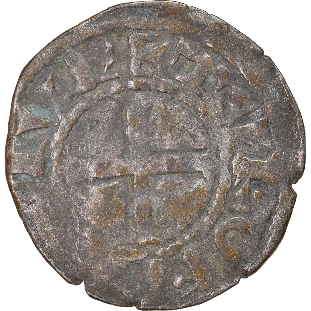 Monnaie, France, Touraine, Denier, Saint-Martin de Tours, TB, Argent