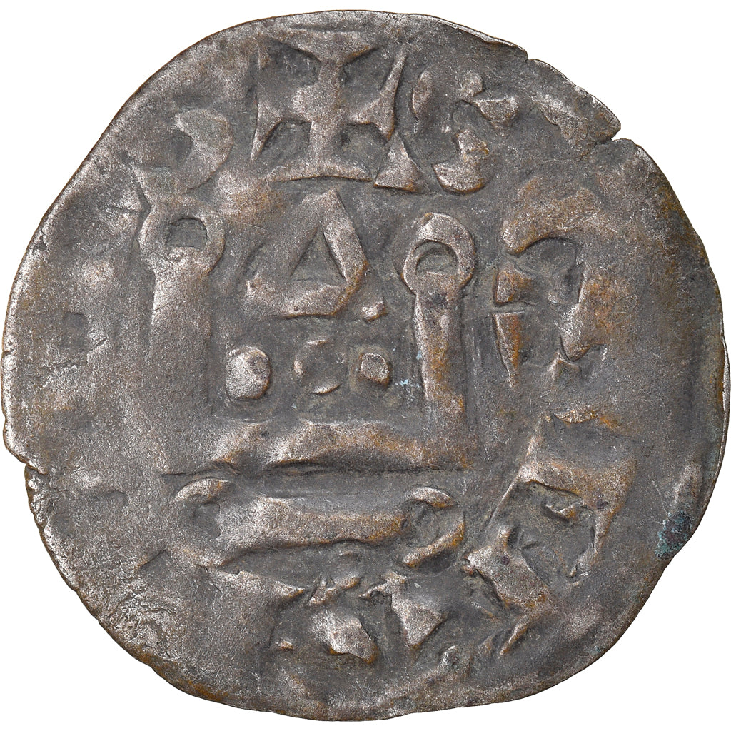 Coin, France, Touraine, Denarius, Saint-Martin de Tours, VF(20-25), Silver