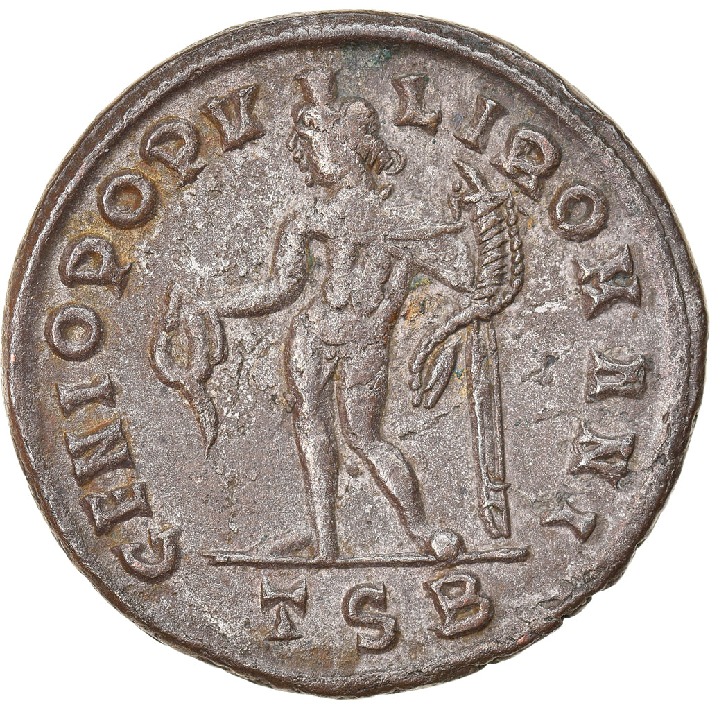 Moneda, Diocletian, Follis, 298-299, Thessalonica, MBC+, Bronce, RIC:19a