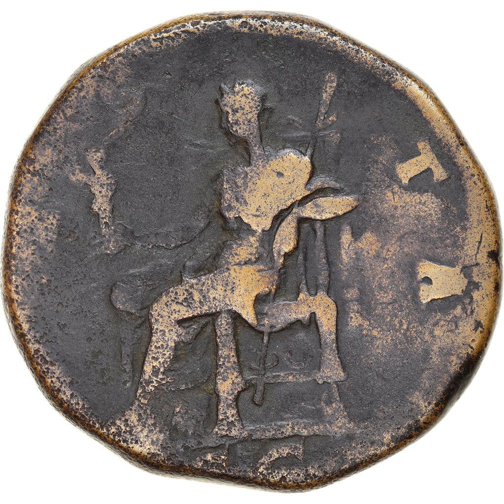 Coin, Sabina, Sestertius, 133-135, Rome, VF(20-25), Bronze, RIC:2558