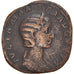 Moneta, Julia Mamaea, Sesterzio, 222-235, Rome, MB+, Bronzo, RIC:694