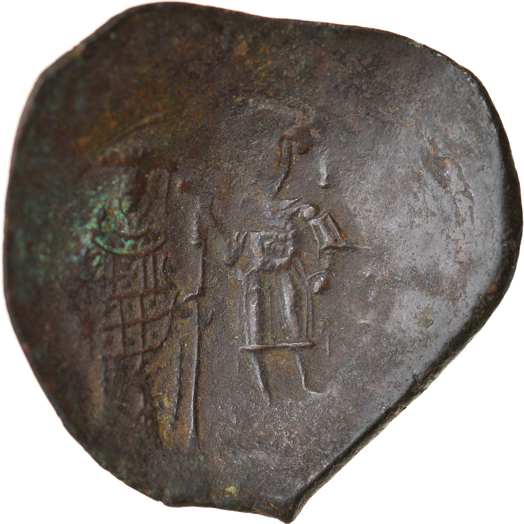 Coin, Theodore I Comnenus-Lascaris, Aspron trachy, Nicaea, VF(30-35), Billon