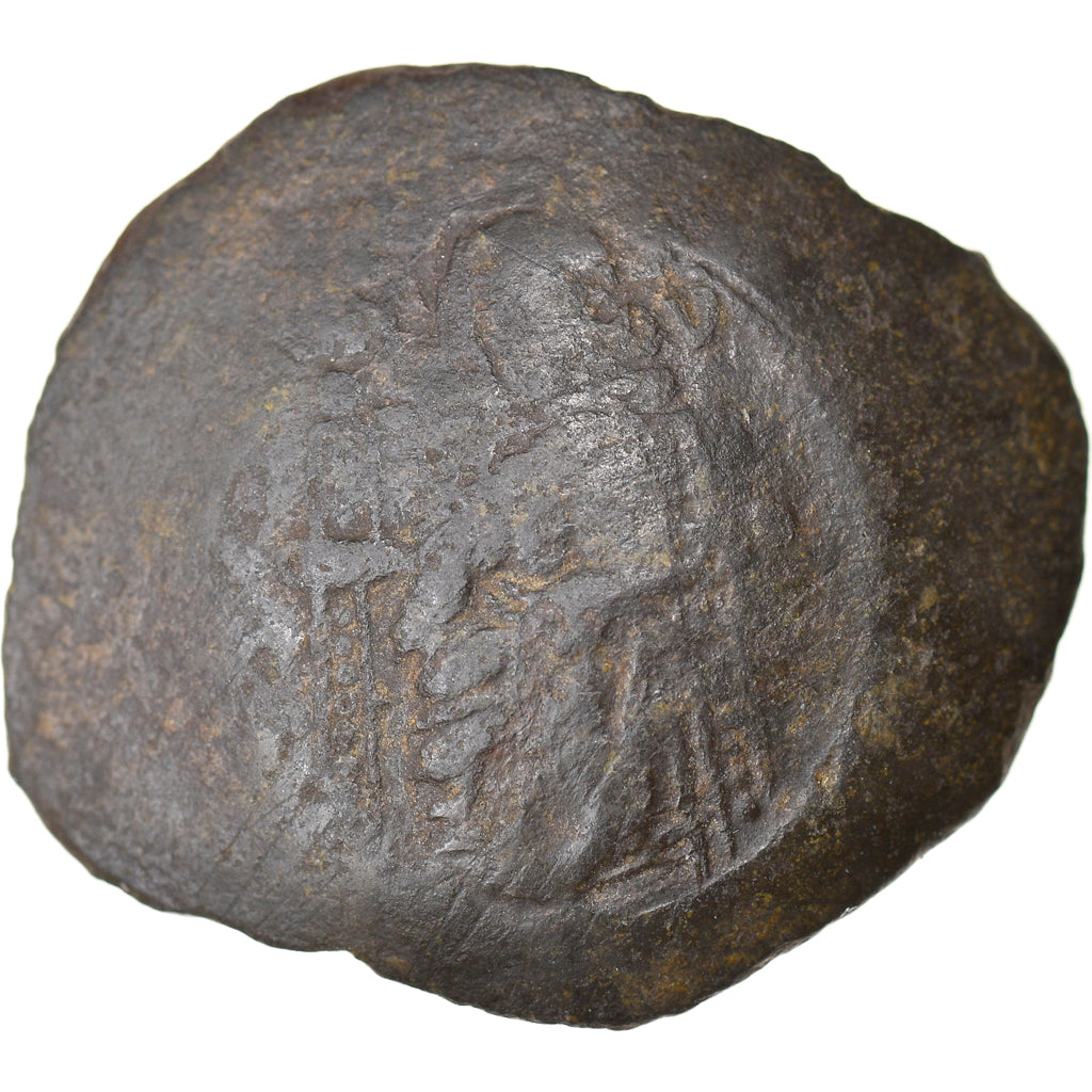 Coin, Isaac II Angelus, Aspron trachy, 1185-1195, Constantinople, VF(20-25)