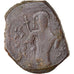 Monnaie, Isaac II Angelus, Tetarteron, 1185-1195, Constantinople, TB, Cuivre