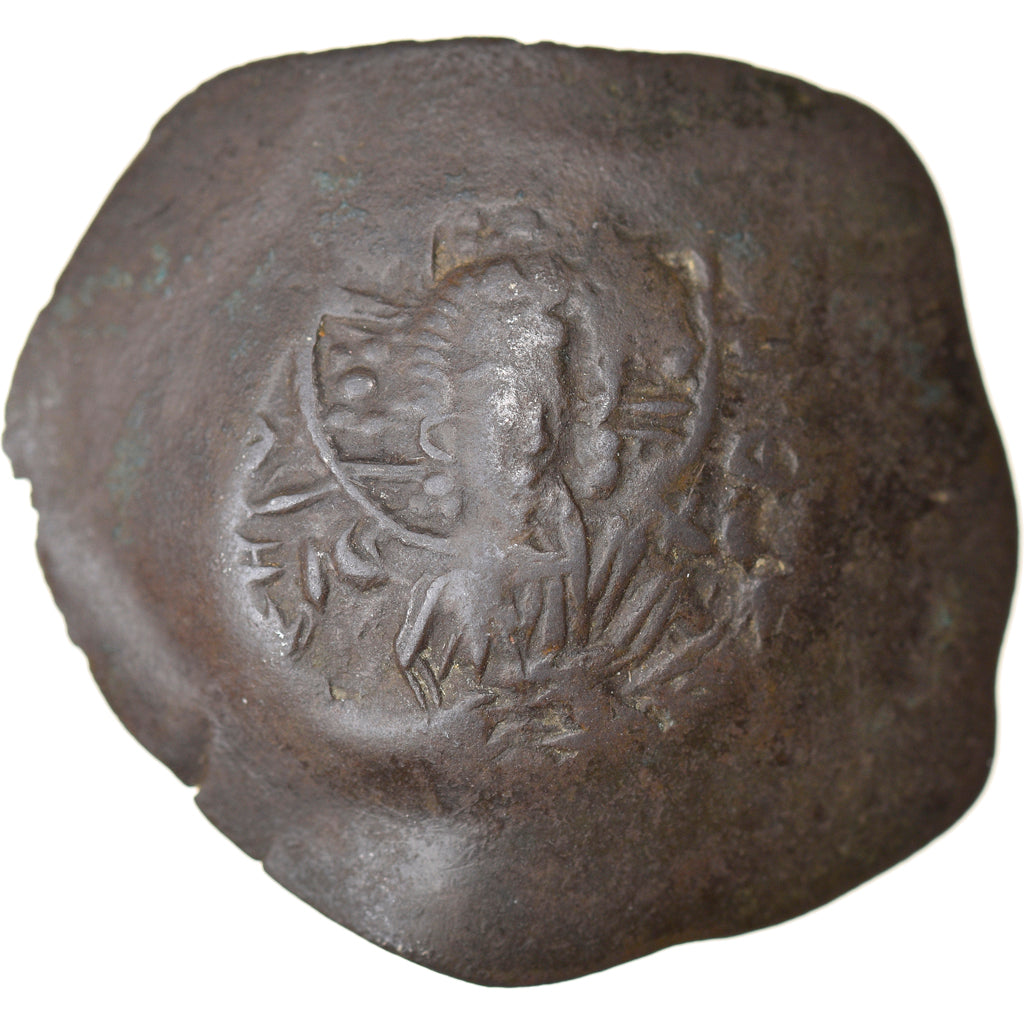 Monnaie, Alexis III Ange-Comnène, Aspron trachy, 1195-1203, Constantinople