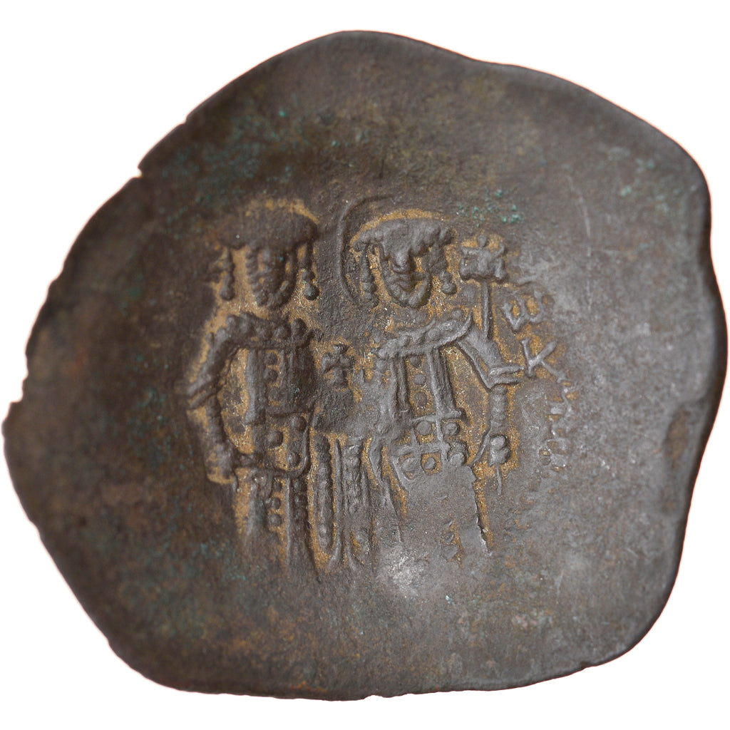 Monnaie, Alexis III Ange-Comnène, Aspron trachy, 1195-1203, Constantinople