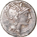 Monnaie, Mallia, Denier, 111-110 BC, Rome, TTB, Argent, Crawford:299/1b