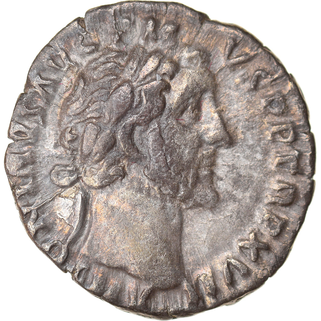 Coin, Antoninus Pius, Denarius, 145-147, Rome, EF(40-45), Silver, RIC:203