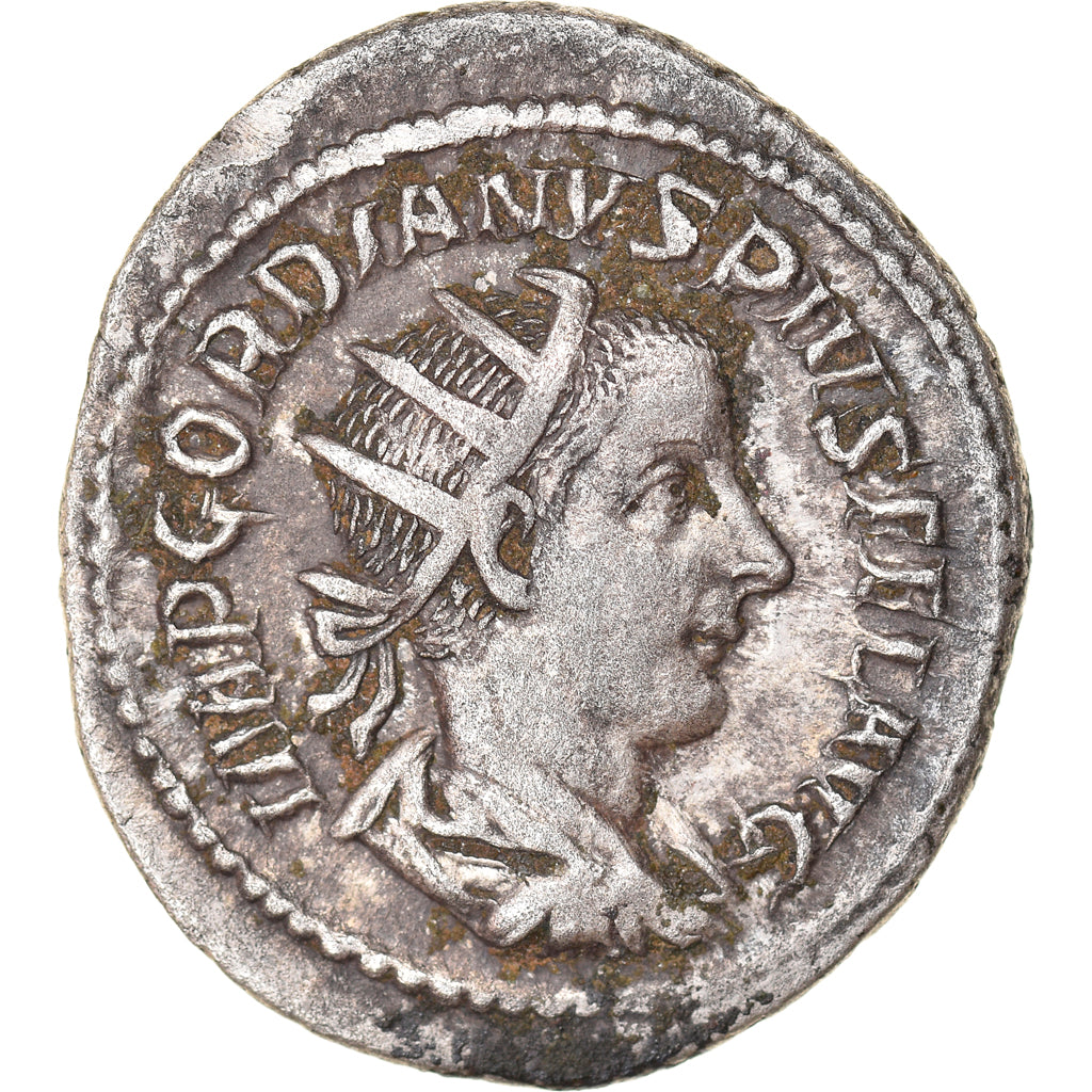 Moneta, Gordian III, Antoninianus, 240, Rome, BB, Biglione, RIC:70