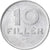 Coin, Hungary, 10 Filler, 1987, Budapest, AU(55-58), Aluminum, KM:572