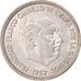 Moneda, España, Caudillo and regent, 25 Pesetas, 1965, EBC, Cobre - níquel