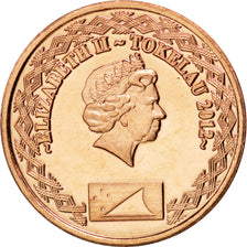 Tokelau, 1 Cent, 2012, KM #New, MS(63), Coppered Steel, 1.83