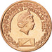 Tokelau, 1 Cent, 2012, KM #New, MS(63), Coppered Steel, 1.83