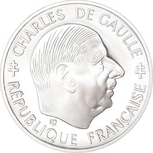 Coin, France, Charles de Gaulle, Franc, 1988, Proof, MS(65-70), Silver, KM:978
