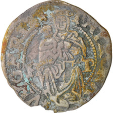 Coin, Hungary, Ferdinand I, Denar, 1552, Hermannstadt, EF(40-45), Silver