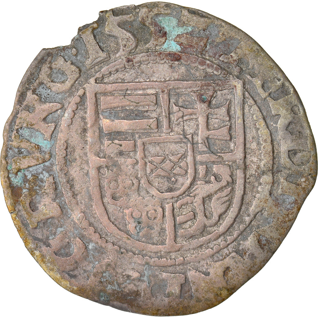Coin, Hungary, Ferdinand I, Denar, 1552, Hermannstadt, EF(40-45), Silver