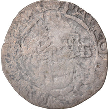 Moneta, Ungheria, Ferdinand I, Denar, 1561, Kremnitz, MB+, Argento