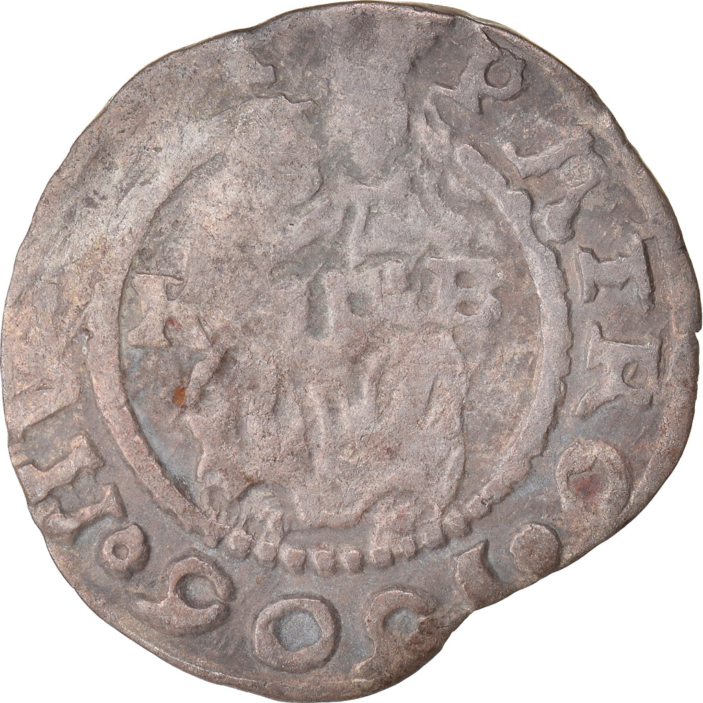 Coin, Hungary, Rudolf II, Denar, 1606, Kremnitz, VF(30-35), Silver