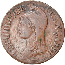Coin, France, Dupré, 5 Centimes, AN 8, Strasbourg, EF(40-45), Bronze