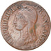 Coin, France, Dupré, 5 Centimes, AN 8, Strasbourg, EF(40-45), Bronze