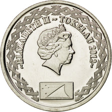 Tokelau, 5 Cents, 2012, KM #New, MS(63), Nickel plated steel, 4.89
