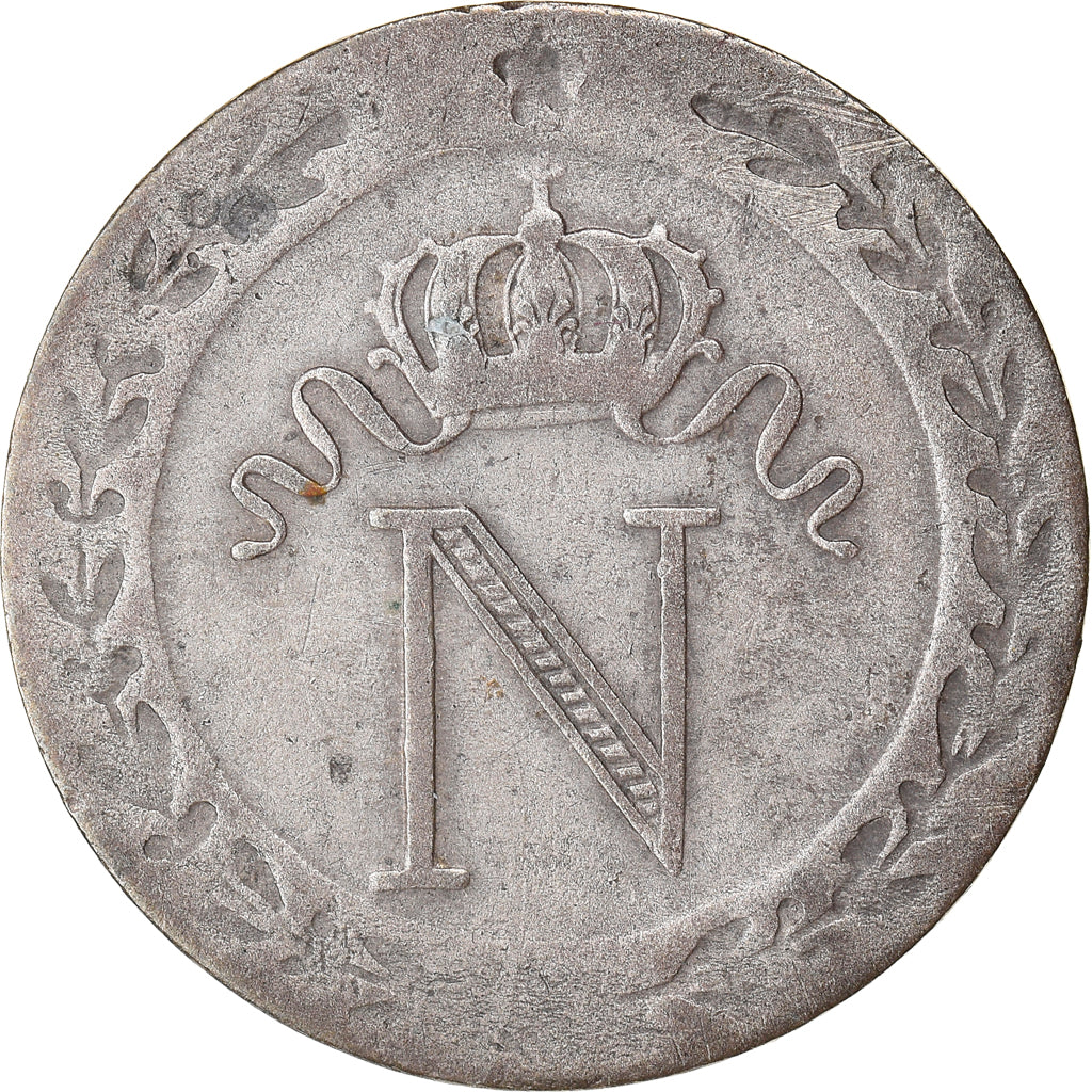 Coin, France, Napoleon I, 10 Centimes, 1809, Paris, EF(40-45), Billon