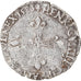 Coin, France, Henri III, 1/8 Ecu, 1585, Rennes, VF(30-35), Silver, Sombart:4664