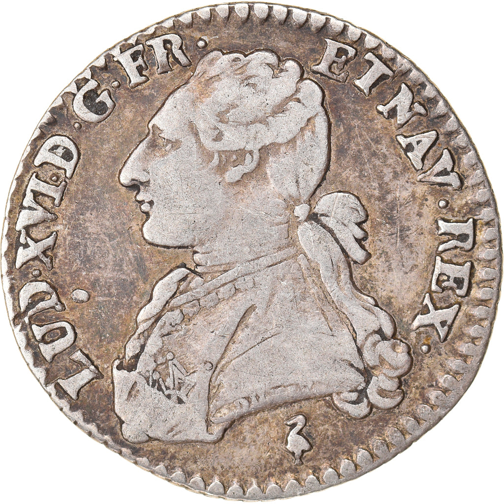 Coin, France, Louis XVI, 1/10 Écu aux branches d'olivier, 1786, Paris