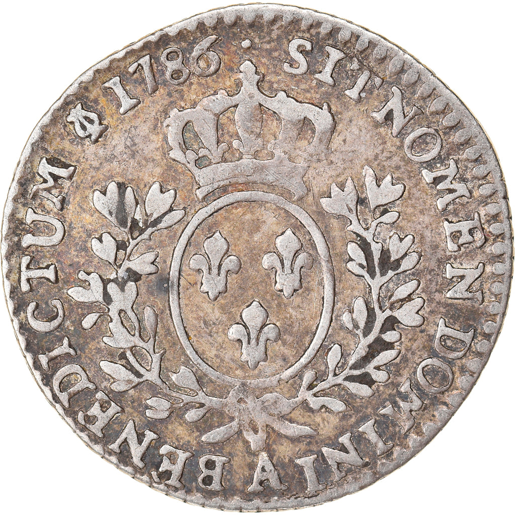Coin, France, Louis XVI, 1/10 Écu aux branches d'olivier, 1786, Paris