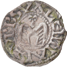 Moneta, Francia, Dauphiné, Anonymous, Denarius, Valence, BB, Argento