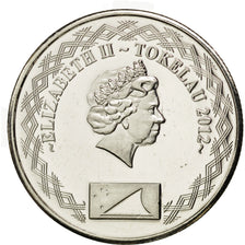 Tokelau, 10 Cents, 2012, SPL, Acciaio placcato nichel, KM:New