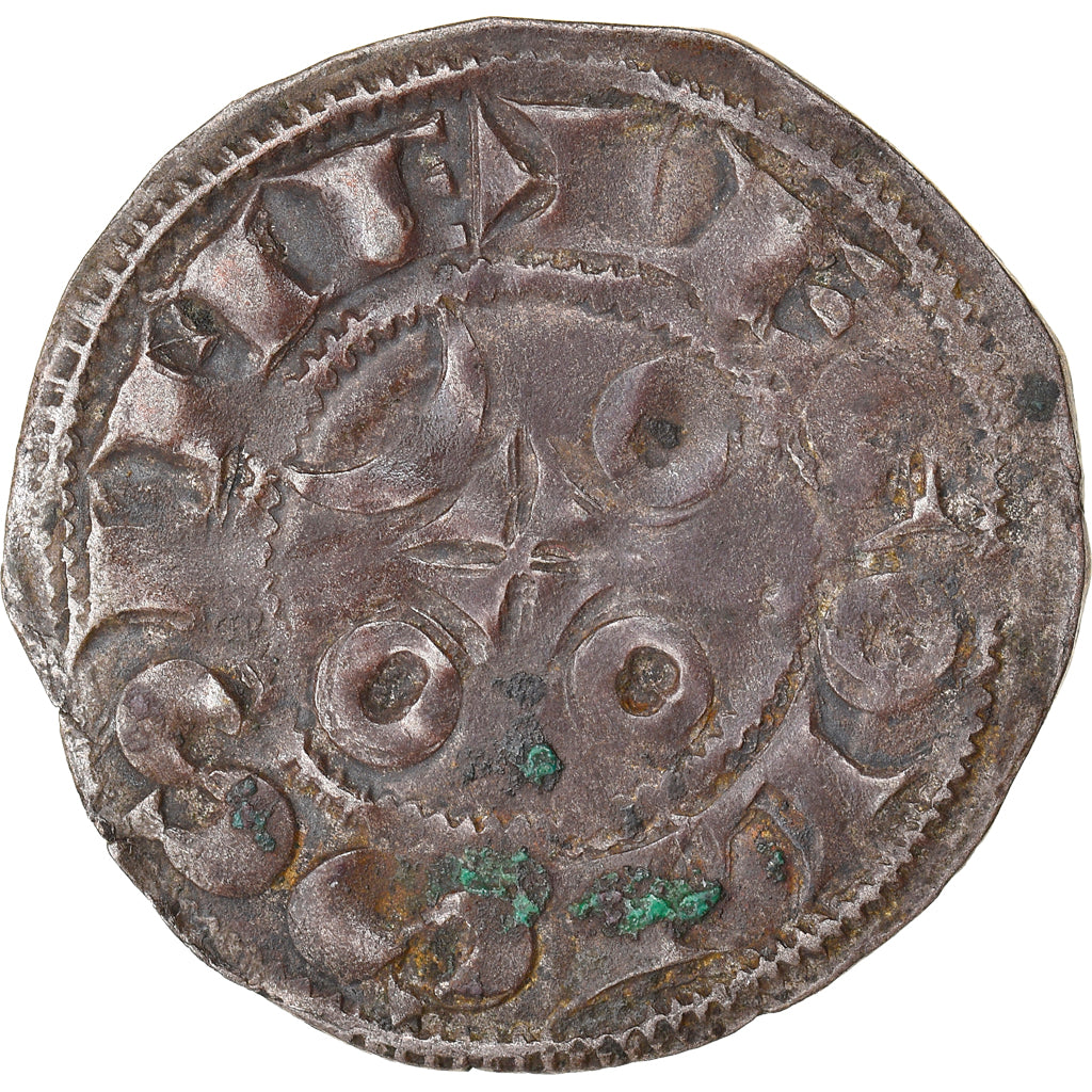 Coin, France, Comté d'Angoulême, Au nom de Louis IV d'Outremer, Denarius