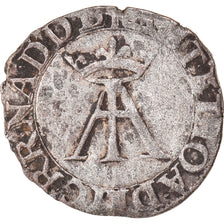 Monnaie, France, NAVARRE-BEARN, Antoine de Bourbon & Jeanne d'Albret, Liard