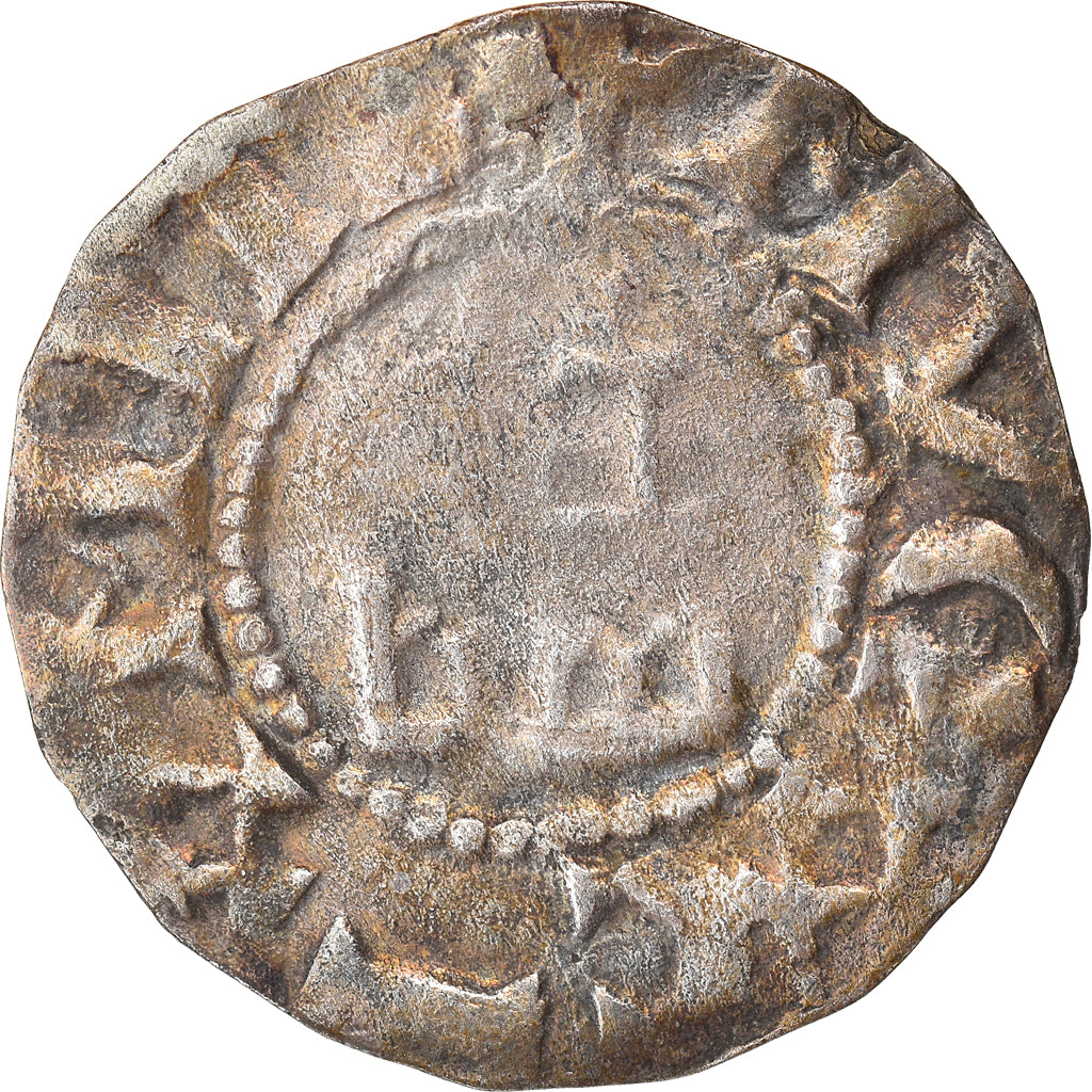 Monnaie, France, Hugues Bardoul, Denier, 1028-1044, Dreux, TB+, Argent
