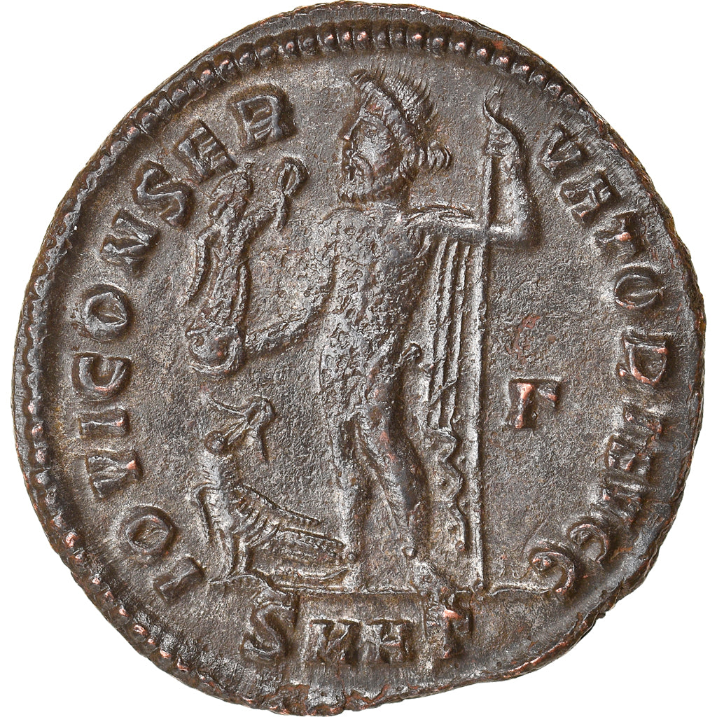 Monnaie, Licinius I, Follis, 313-314, Héraclée, TTB+, Bronze, RIC:6