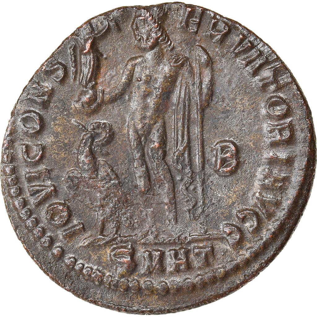 Coin, Licinius I, Follis, 313-314, Heraclea, AU(50-53), Bronze, RIC:6.