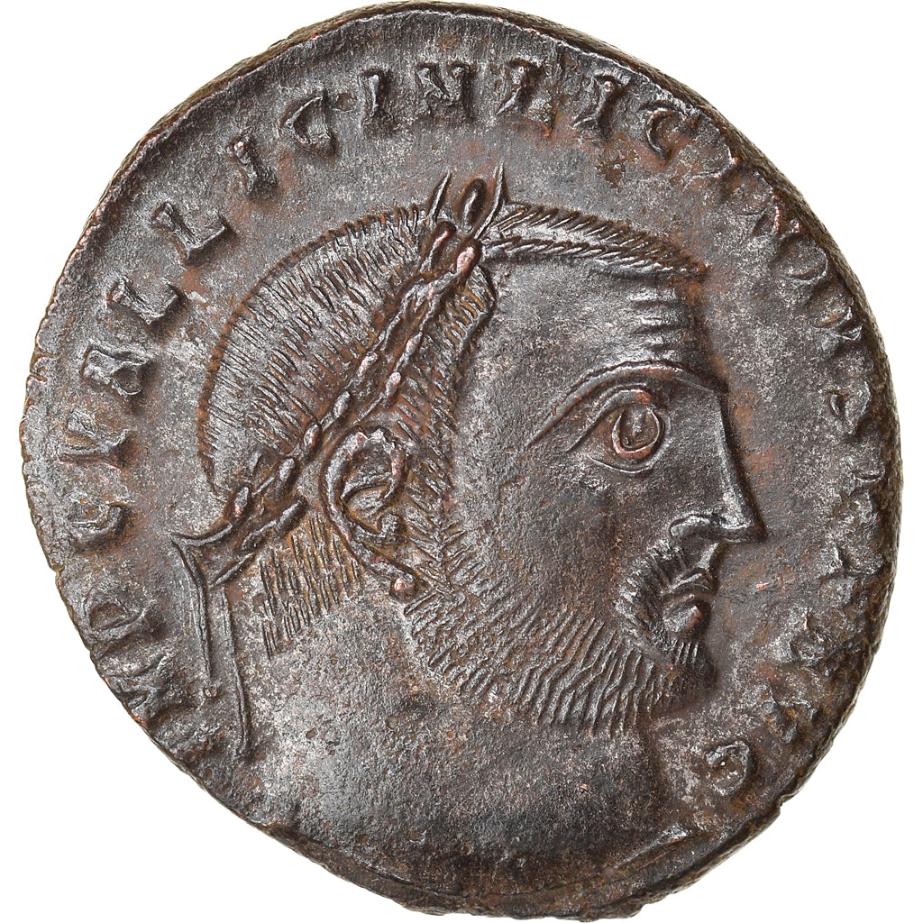Coin, Licinius I, Follis, 313-314, Heraclea, AU(50-53), Bronze, RIC:6.