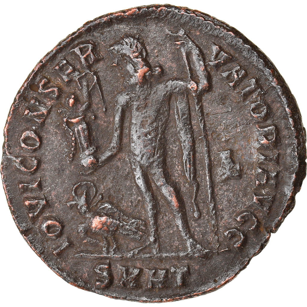 Moneta, Licinius I, Follis, 313-314, Heraclea, AU(50-53), Bronze, RIC:6