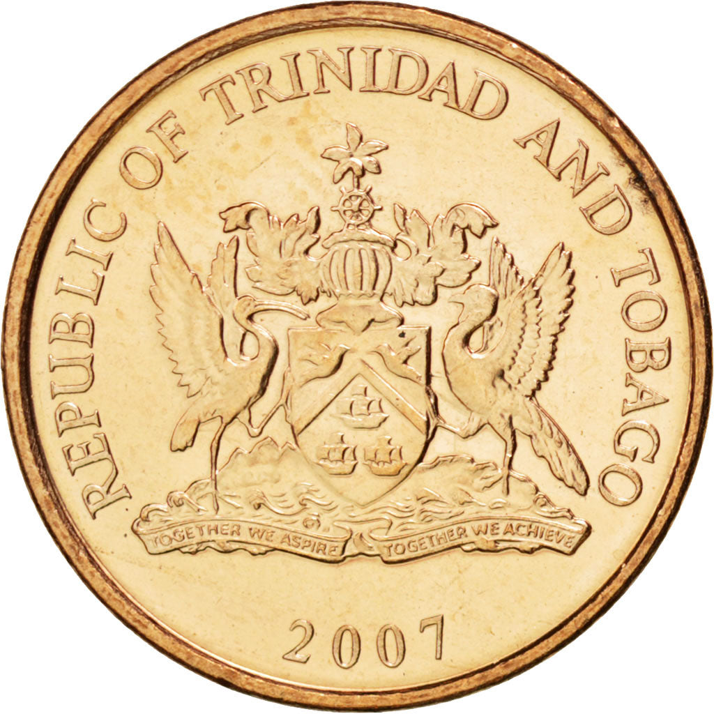 TRINIDAD & TOBAGO, Cent, 2007, KM #29, MS(63), Bronze, 17.76, 1.94