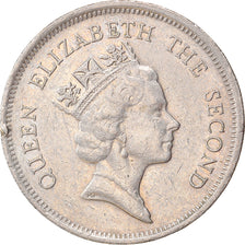 Monnaie, Hong Kong, Elizabeth II, Dollar, 1989, TTB, Copper-nickel, KM:63