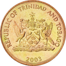 TRINIDAD E TOBAGO, Cent, 2003, SPL, Bronzo, KM:29